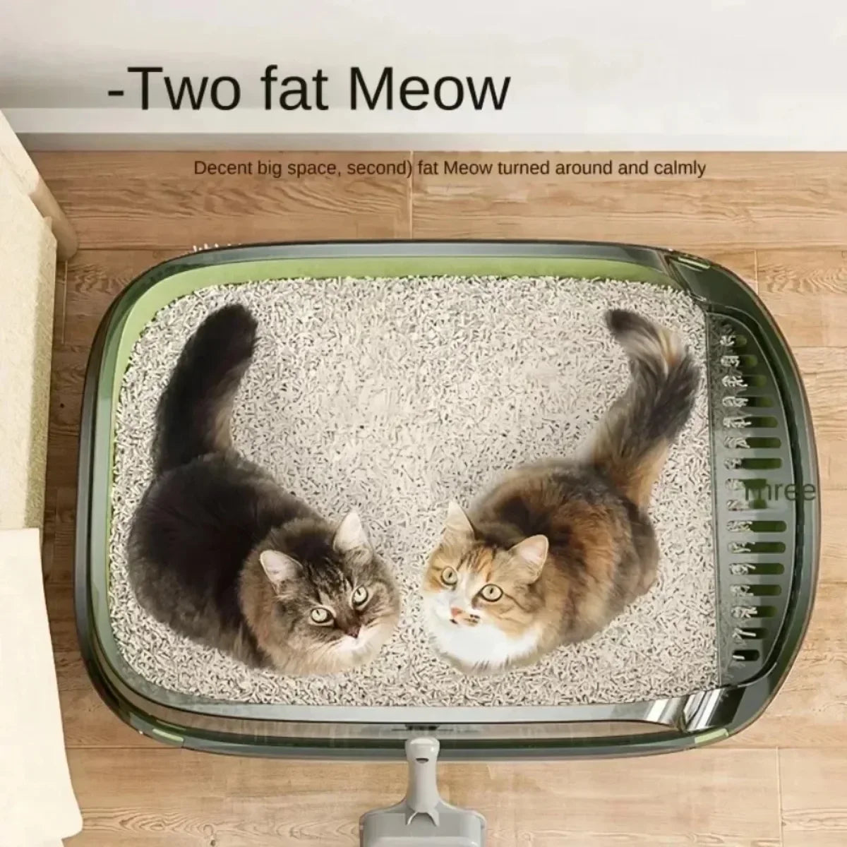 Open Cat Litter Box