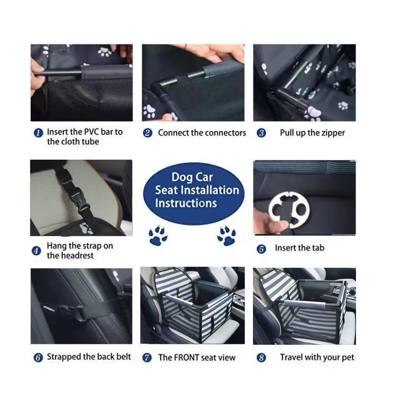 Waterproof Dog Car Seat Cover