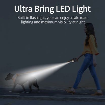 Luminous Flexi Leash